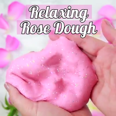 Relaxing Rose Dough -   diy To Do When Bored crafts