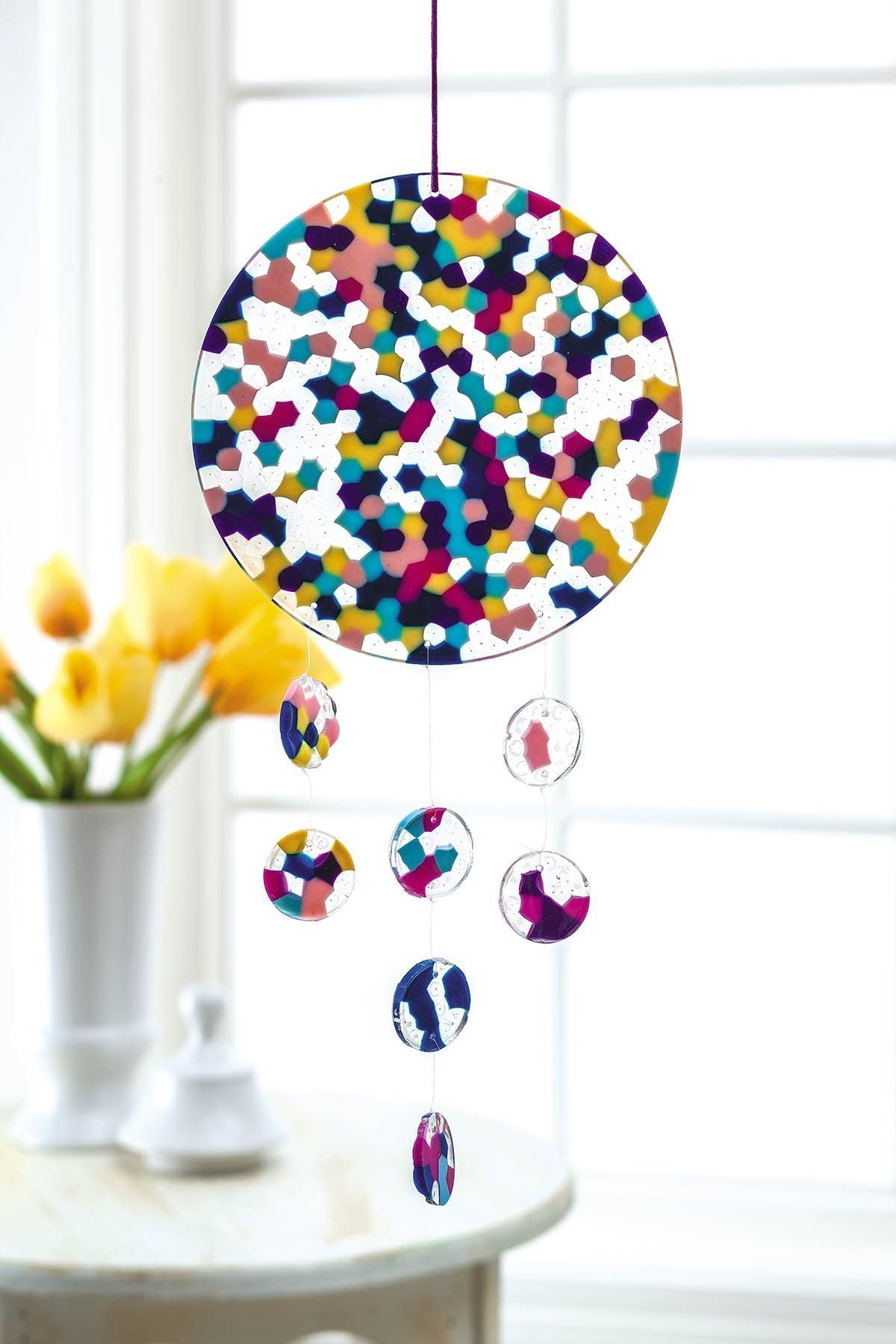 Melted Pony Bead Art -   diy To Do When Bored crafts