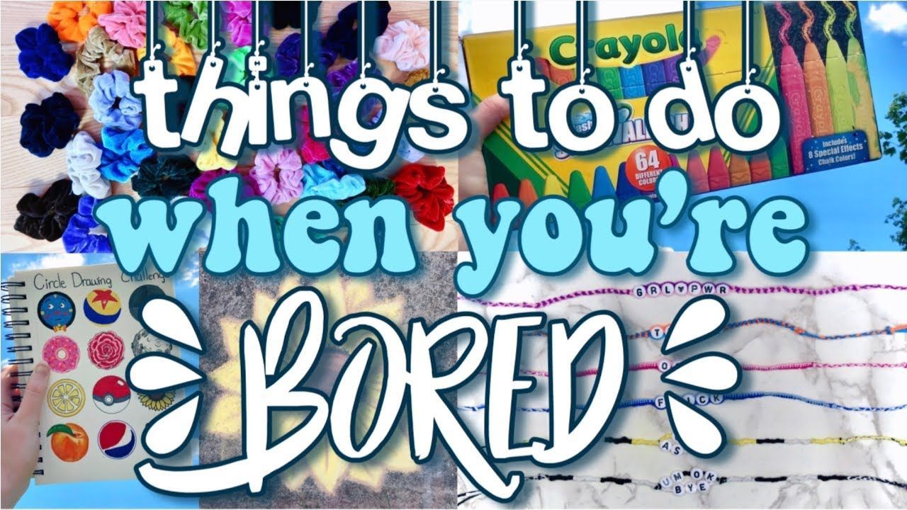 50 Things to do when you're Bored! (at home/in summer) -   diy To Do When Bored draw