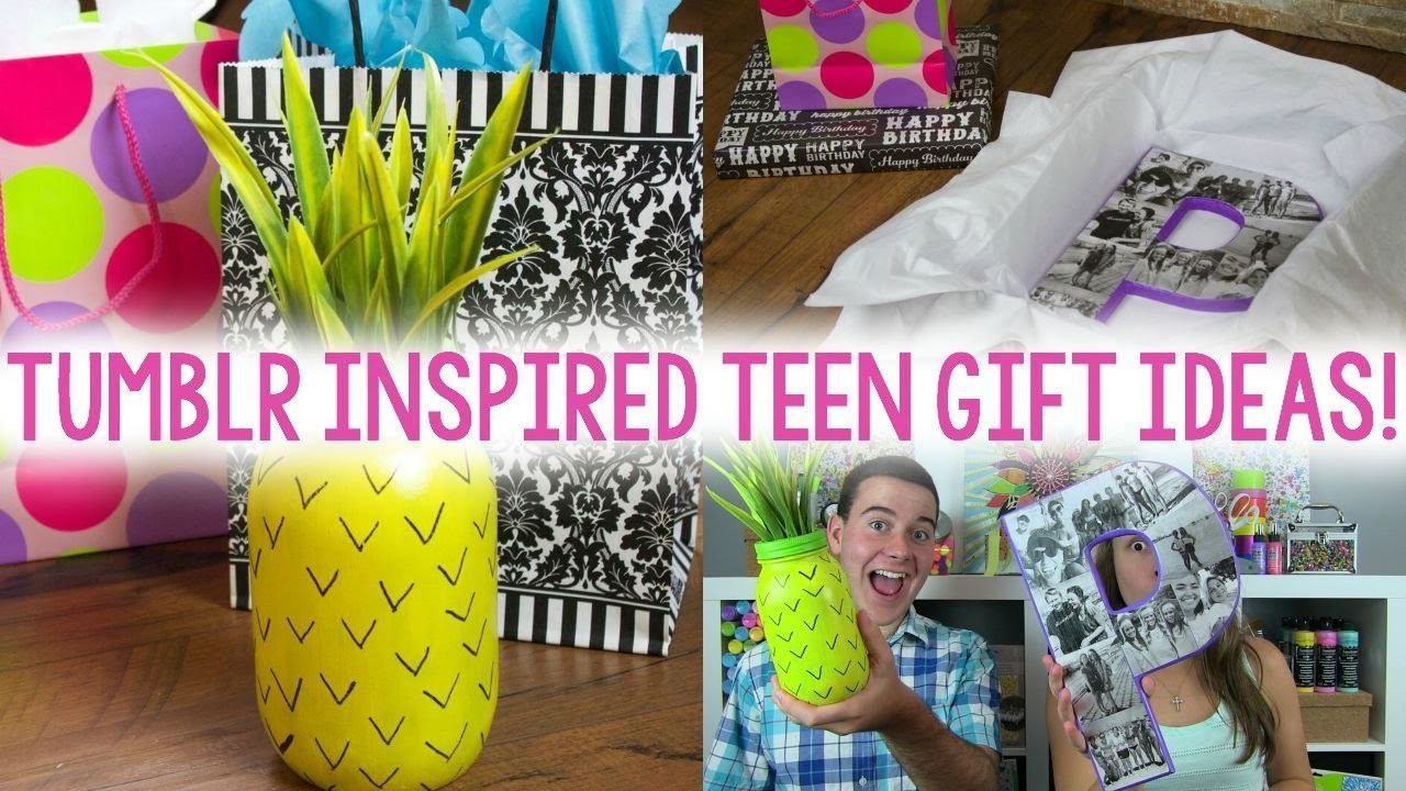 DIY TEEN GIFT IDEAS | TUMBLR INSPIRED | EASY GIFTS -   diy Tumblr gifts