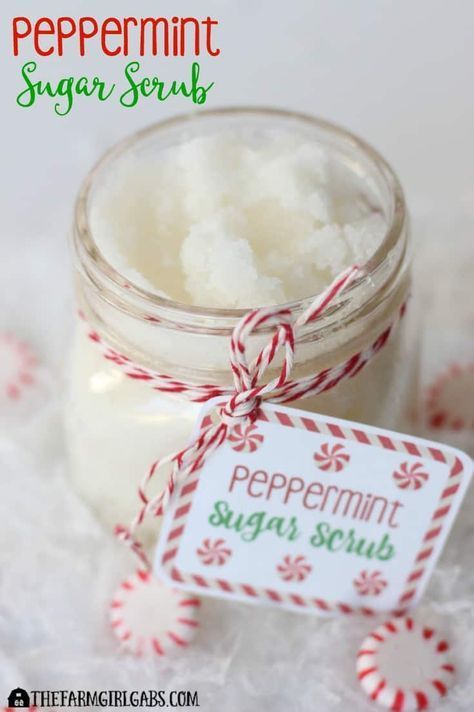 Peppermint Sugar Scrub -   diy Tumblr gifts