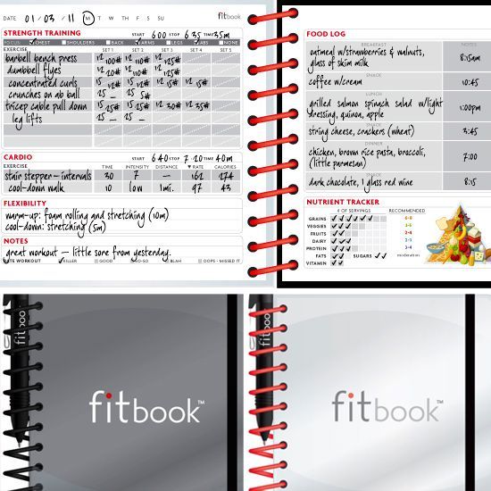 fitbook®: fitness tracker and food journal -   fitbook fitness Journal