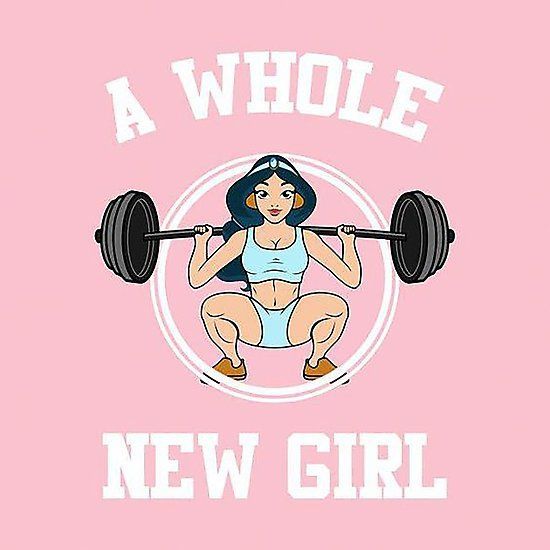 'A whole new girl' Photographic Print by maramk -   fitness Couples memes
