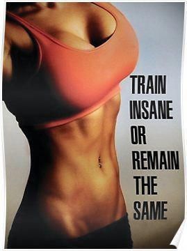 'Women's Fitness Inspirational Quote And Saying' Poster by superfitstuff -   fitness Mujer goals