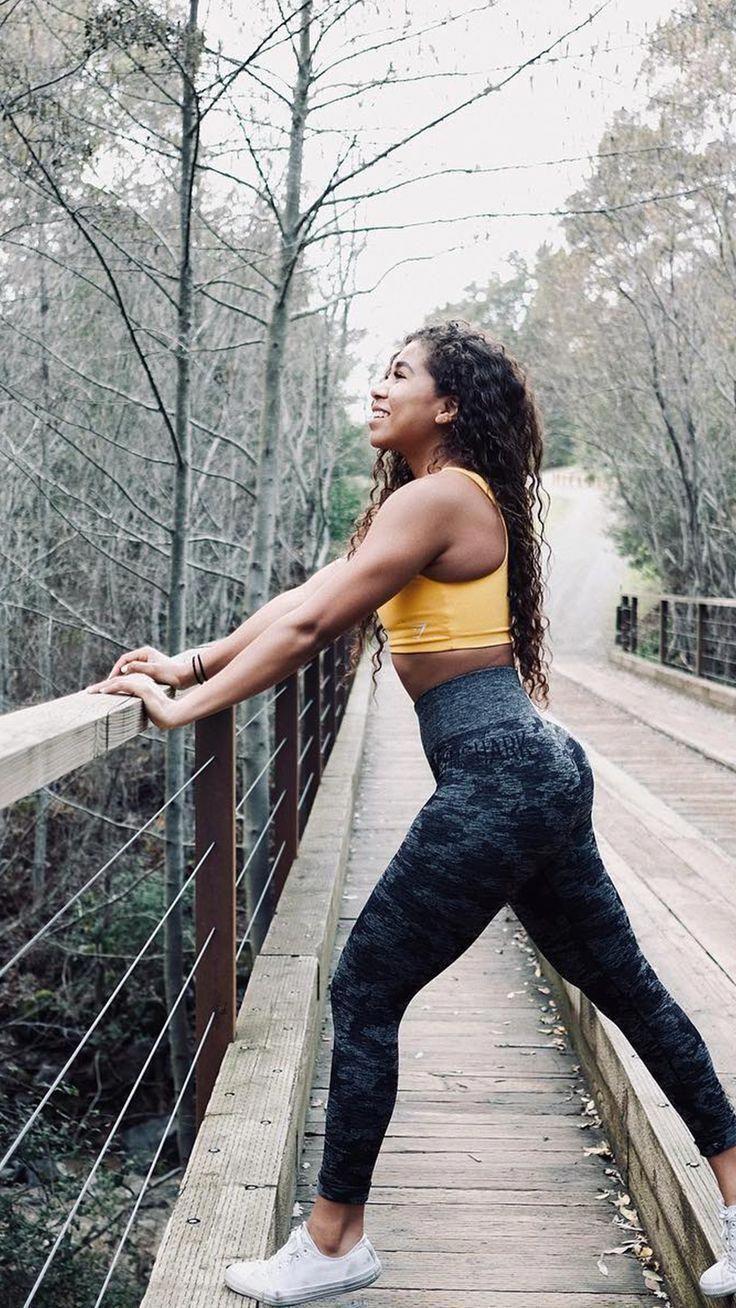 Gymshark Adapt Camo Seamless Leggings - Black -   fitness Photoshoot tips
