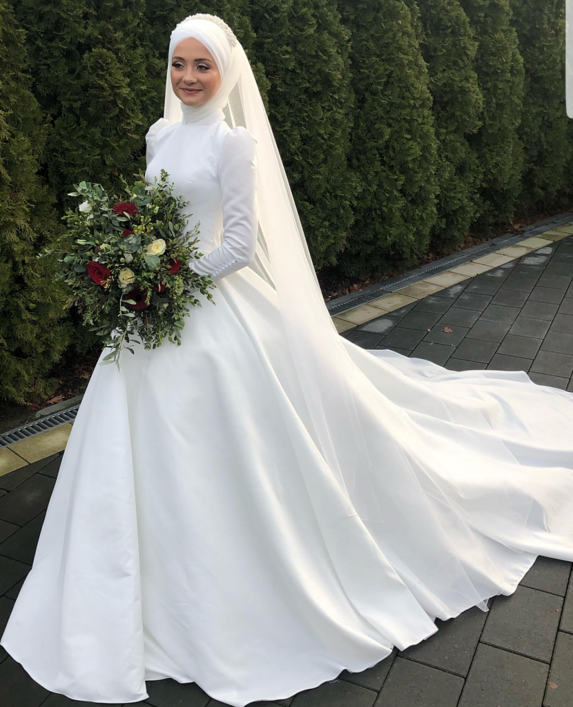 22+ Ideas For Hijabi Wedding Dress - Zahrah Rose -   style Hijab wedding