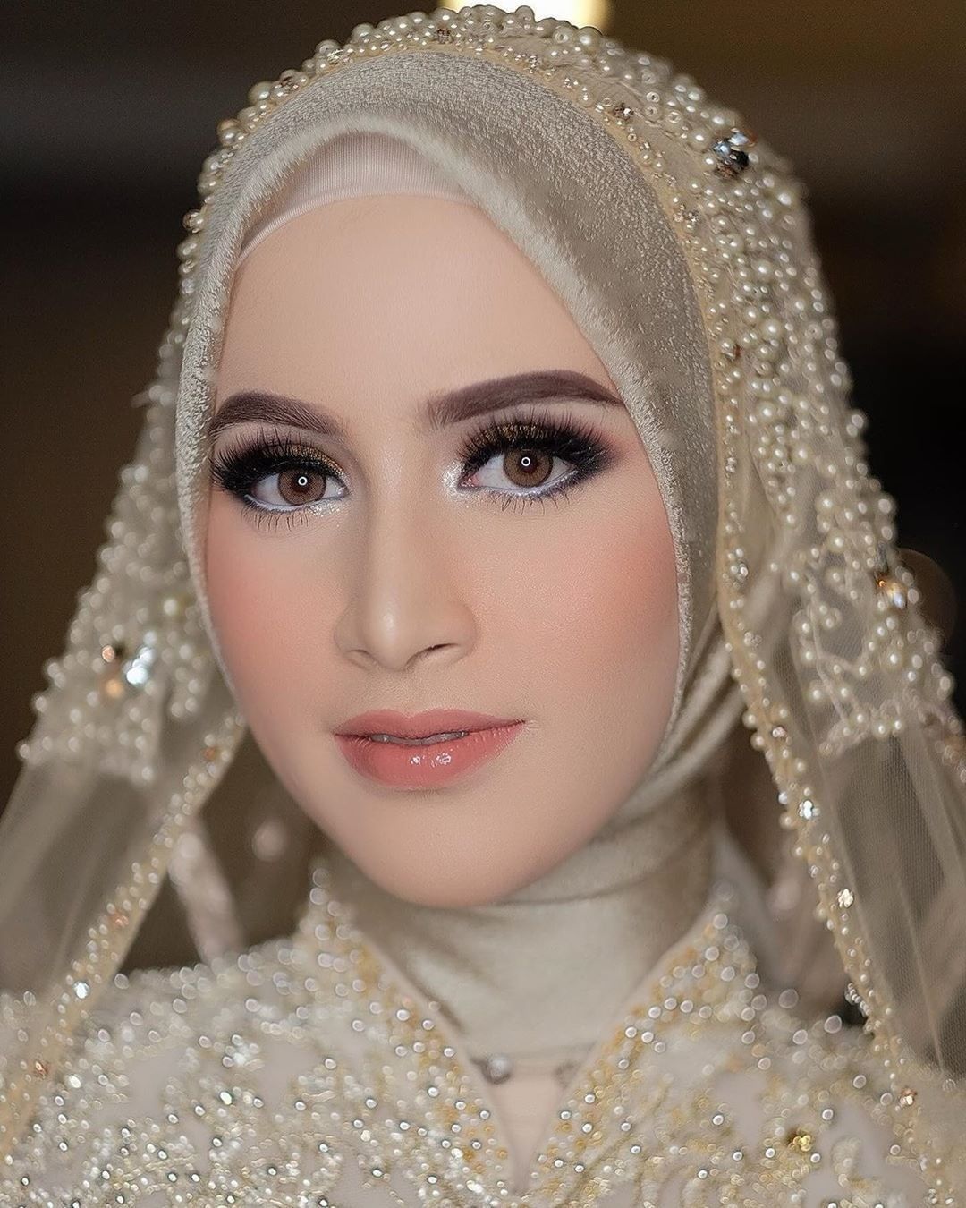 Wedding Makeup -   style Hijab wedding