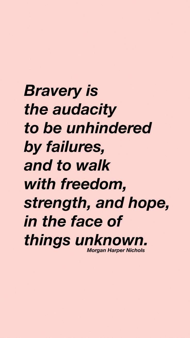 Bravery quote poster | Zazzle.com -   style Quotes people