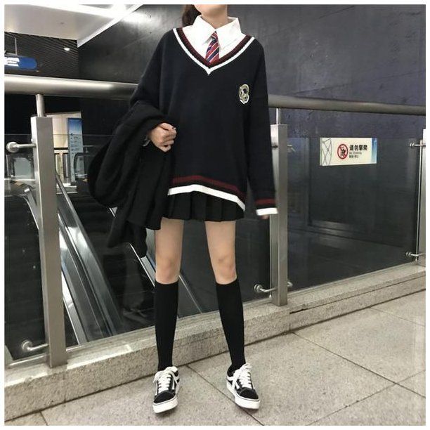 korean high school uniform ulzzang fashion -   style School uniform