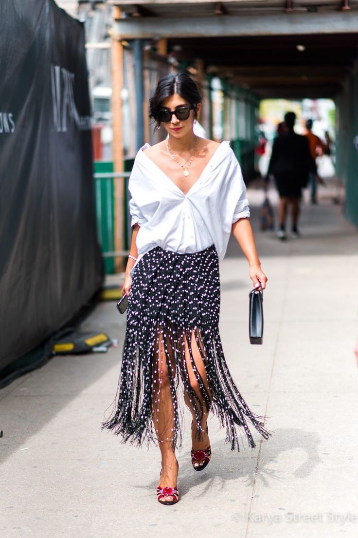 The Best NYFW 2019 Street Style - Karya Schanilec Photography -   style Vestimentaire chemise