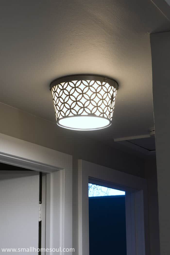 Boob Light Makeover - DIY Ceiling Light Update - Girl, Just DIY! -   taklampa diy Lamp