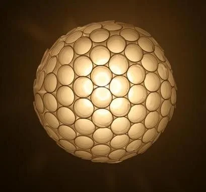 Coffee Cup Sphere Lamp -   taklampa diy Lamp