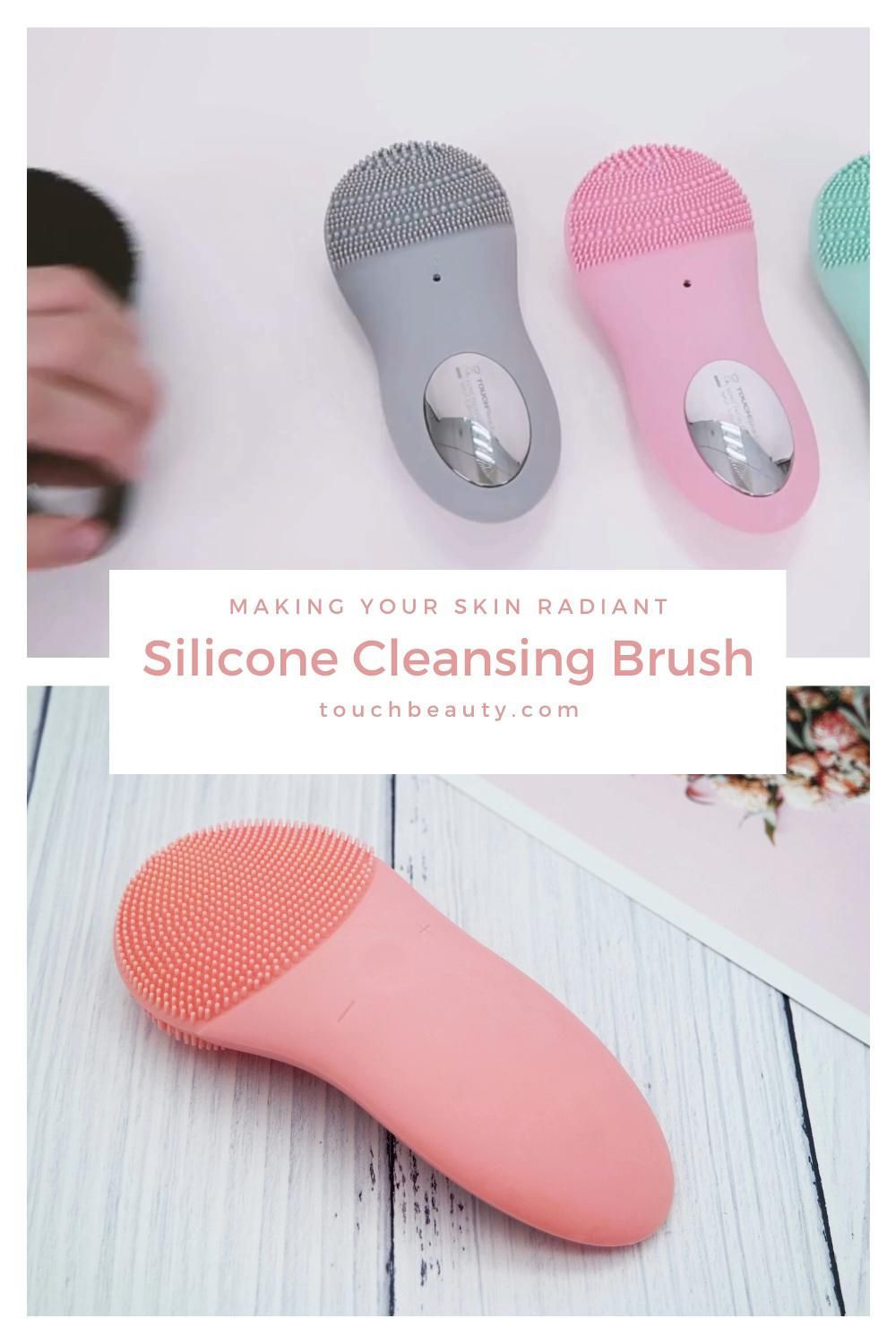 Silicone Facial Cleanser with Sonic Vibration -   14 beauty Face indian ideas
