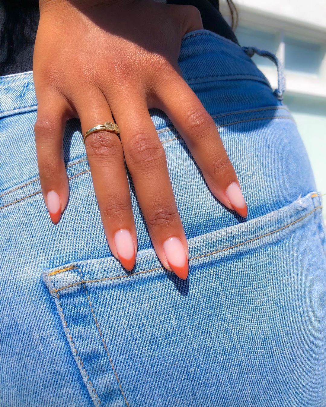French Manicure met een Twist -   15 beauty Nails almond ideas