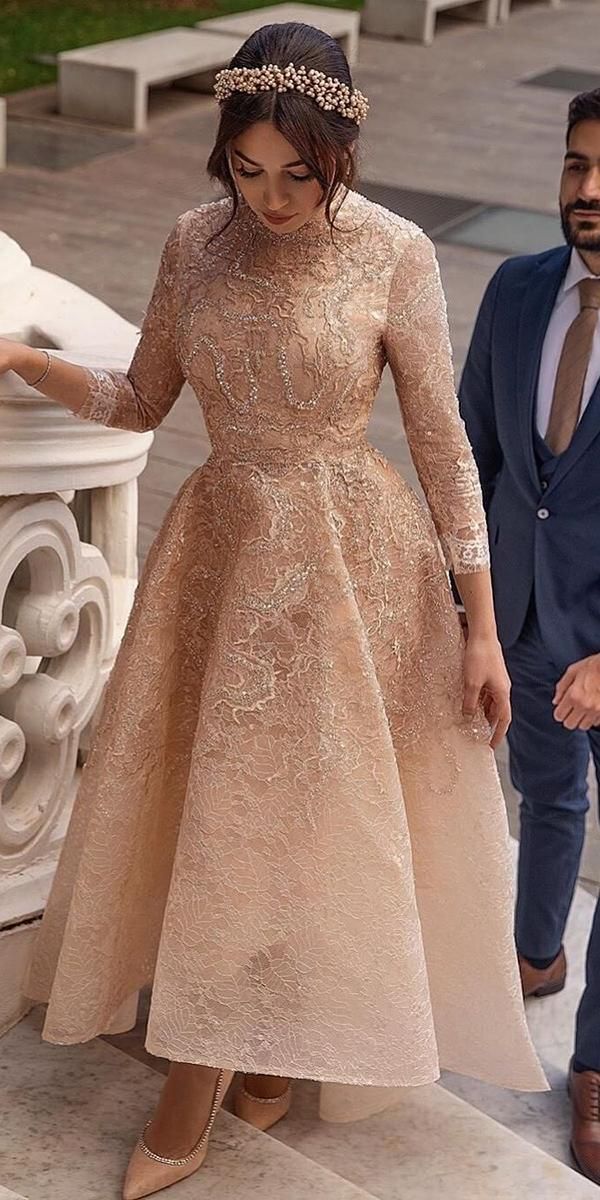 Trend Of The Year: 15 High Low Wedding Dresses -   17 beauty Dresses hijab ideas