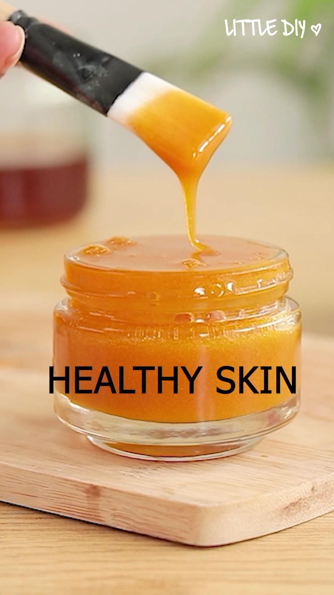 Use honey for clear, healthy and glowing skin - honey-turmeric mask/ honey-oil mask - YouTube -   17 beauty Skin mask ideas