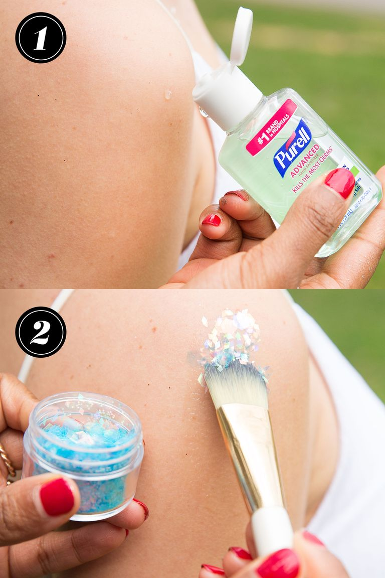 12 Low-key Brilliant Hacks to Help You Wear Body Glitter IRL -   17 diy Maquillaje dia ideas