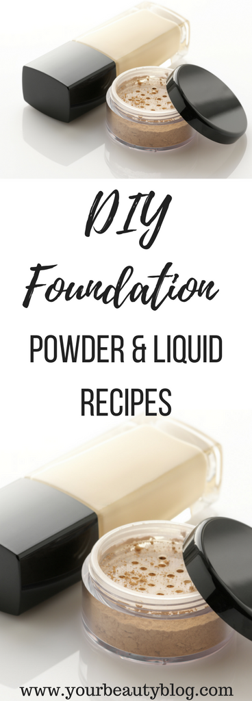 DIY Foundation Recipe Powder and Liquid -   18 beauty Hacks foundation ideas