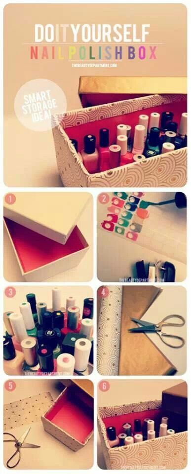 16 Genius Makeup Organizing Hacks That Will Save You From Chaos -   18 diy Box makeup ideas
