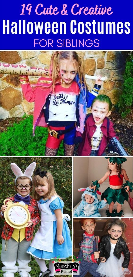 19 Creative Halloween Costumes Ideas For Siblings -   18 diy Halloween Costumes for babies ideas