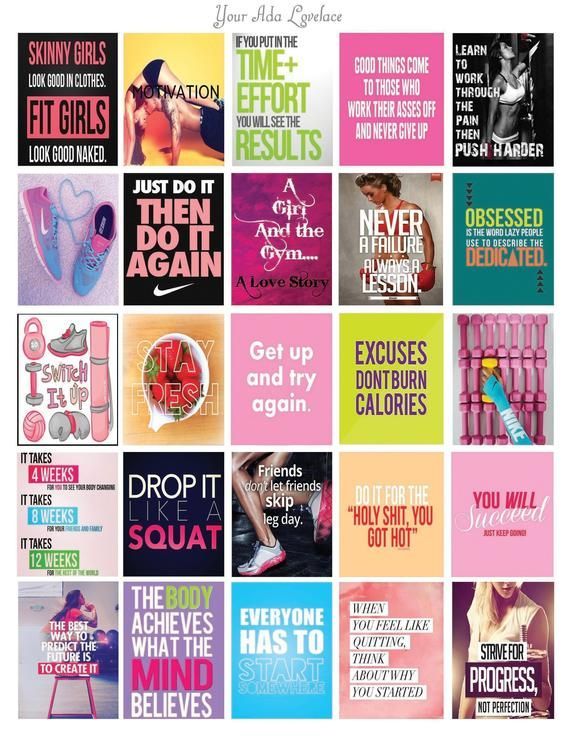 18 fitness Planner quotes ideas