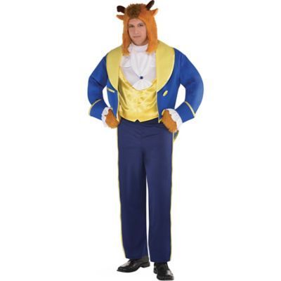 Adult Men's Beast Costume Plus Size - Beauty and the Halloween Multi-Colored -   19 beauty And The Beast costume ideas