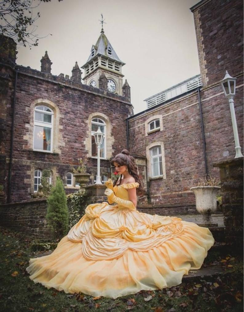 Beauty and the Beast Belle Gown - Cosplay Dress -   19 beauty And The Beast costume ideas