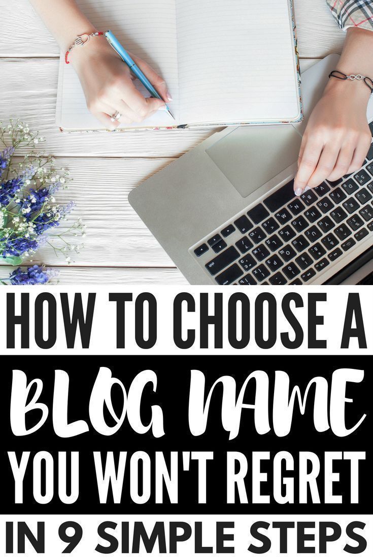 Starting a Blog: How to Come Up with a Blog Name in 9 Easy Steps! -   19 beauty Blogger names ideas