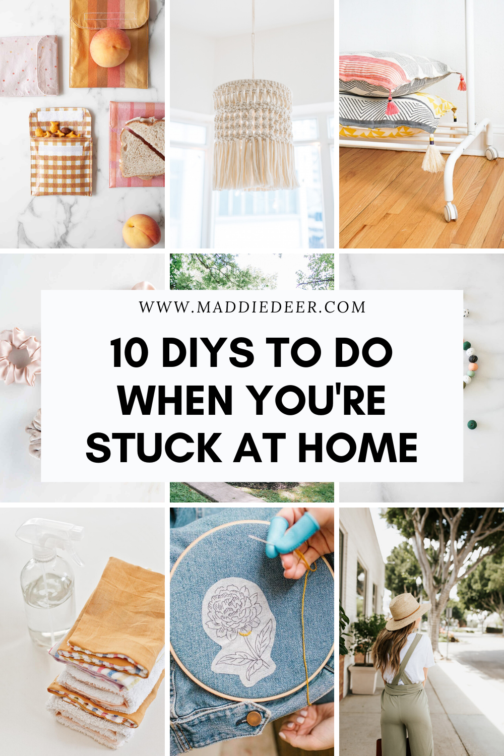 10 DIYs to Do When You're Stuck at Home -   19 diy 100 inspiration ideas