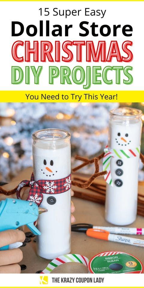 15 Dollar Store Christmas DIY Projects Anyone Can Do -   19 diy Christmas projects ideas