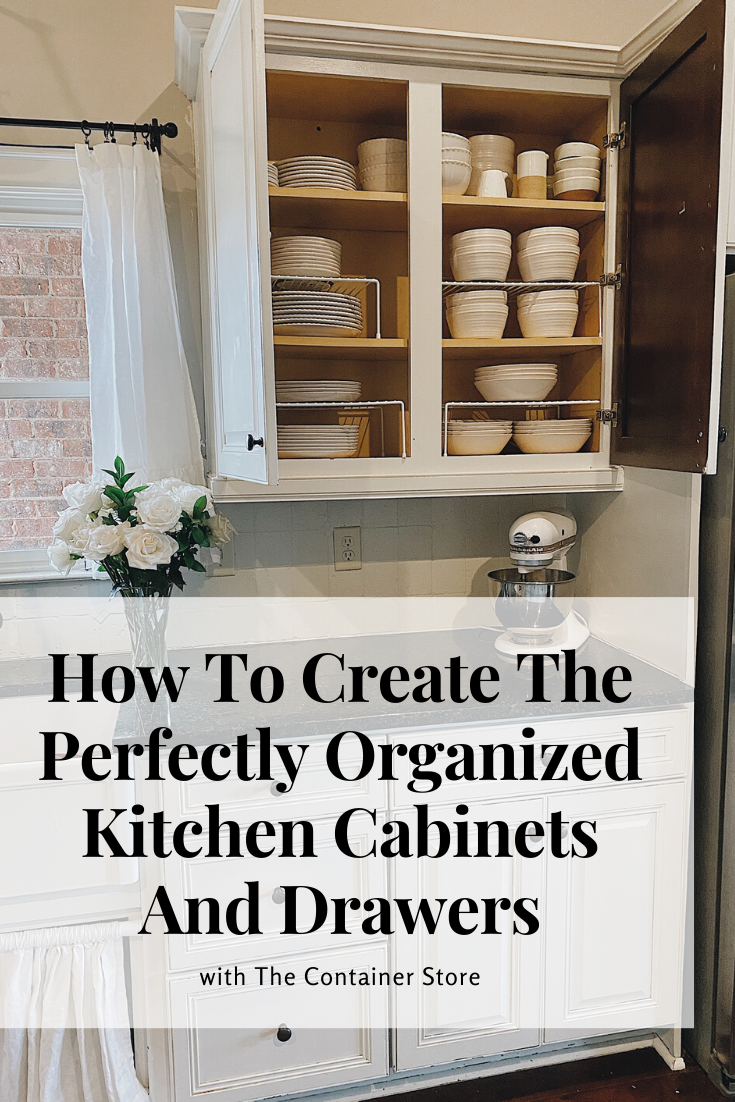 How To Create The Perfectly Organized Kitchen Cabinets And Drawers - She Gave It A Go -   19 diy Kitchen decorating ideas