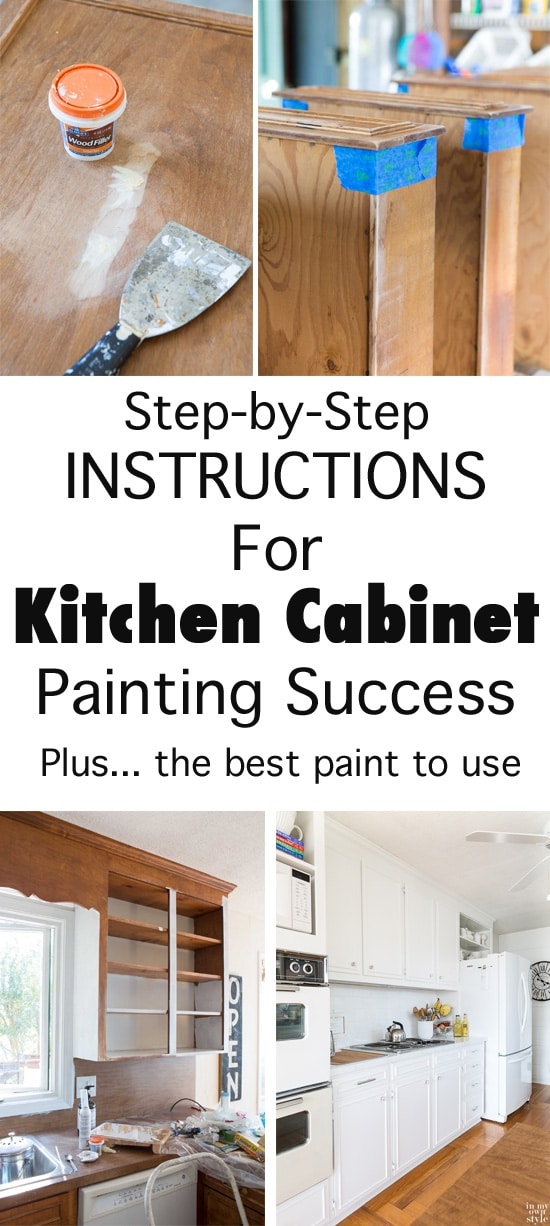 Painting Kitchen Cabinets - Tips To Ensure Success -   19 diy Kitchen decorating ideas