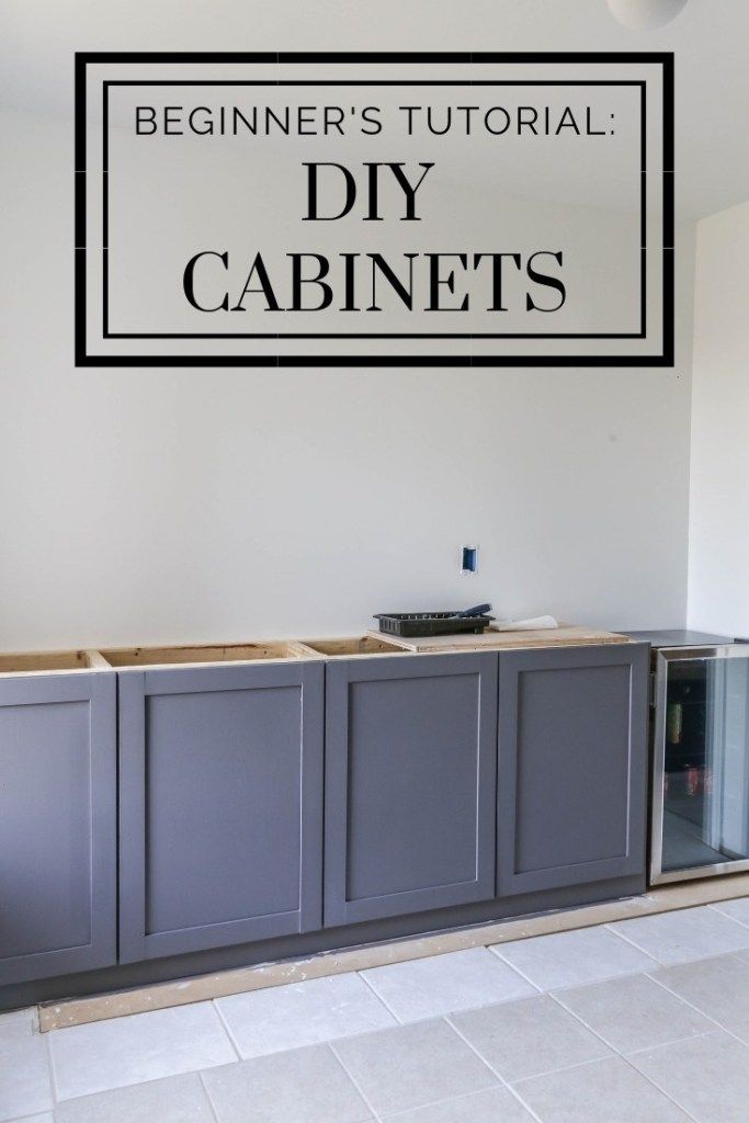 DIY Kitchen Cabinets for Under $200 - A Beginner's Tutorial -   19 diy Kitchen decorating ideas