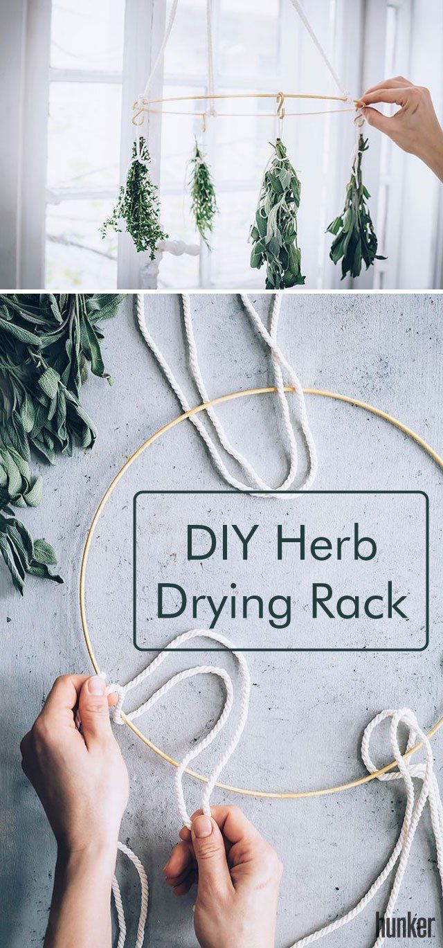 This DIY Kitchen Tool Is What You Need to Naturally Dry Herbs | Hunker -   19 diy Kitchen tools ideas