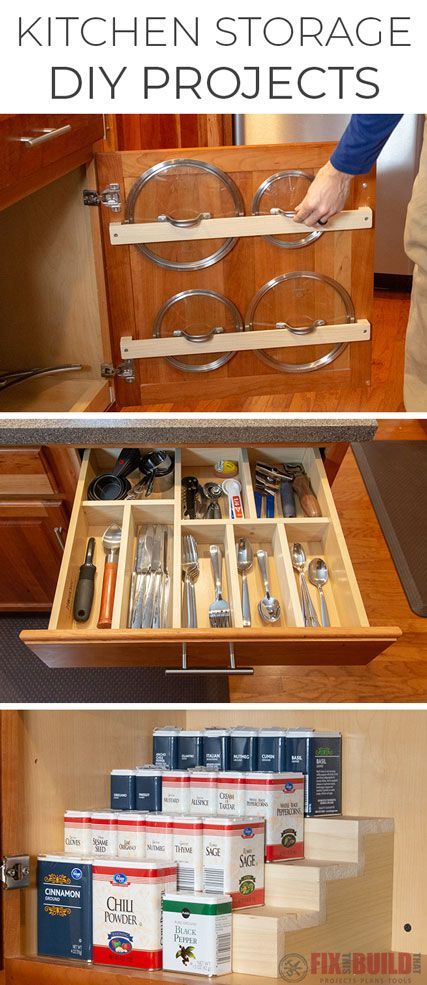 3 Easy DIY Kitchen Organization Projects | Project Recap | FixThisBuildThat -   19 diy Kitchen tools ideas