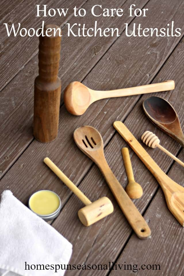 How to Care for Wooden Kitchen Utensils -   19 diy Kitchen tools ideas