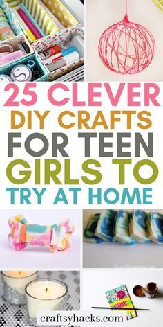 40 Super Cute DIY Crafts for Teen Girls -   19 diy Projects for kids ideas