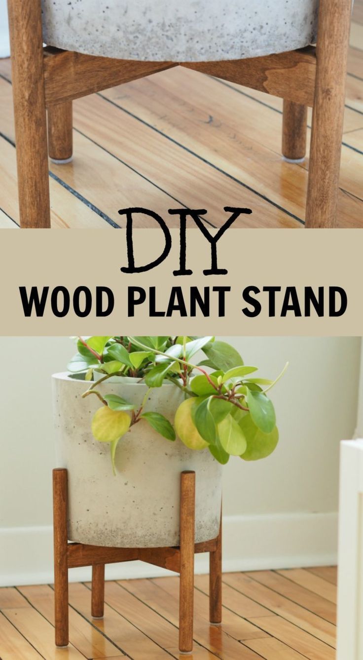 Plant Stand -   19 diy Wood kids ideas