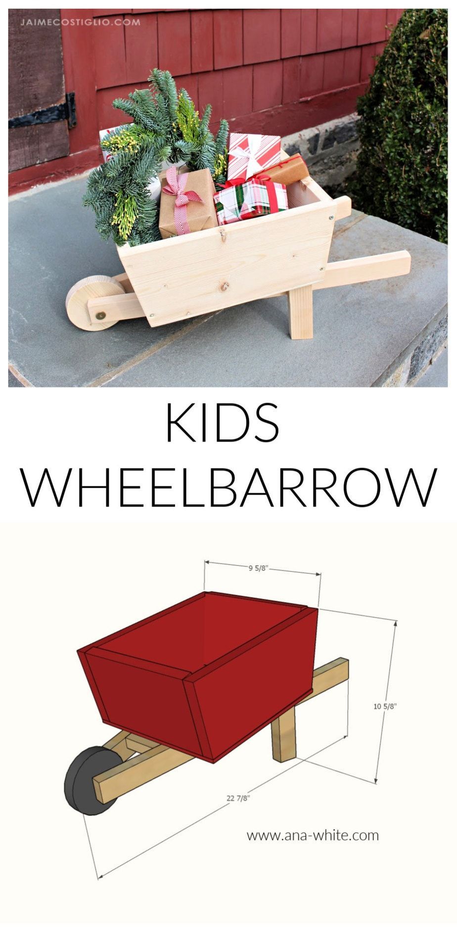 Diy Kids Wheelbarrow -   19 diy Wood kids ideas