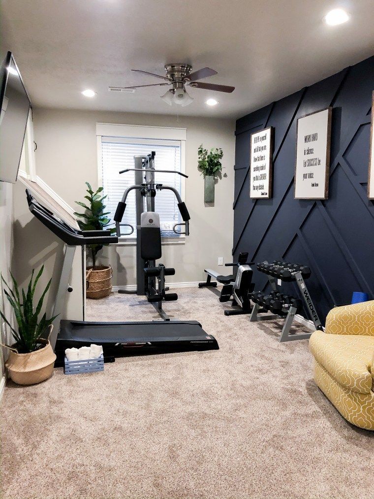 Workout Room Makeover -   19 fitness Room mall ideas