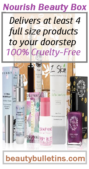 Welcome Nourish Beauty Box Subscription box to beautybulletins -   19 organic beauty Box ideas