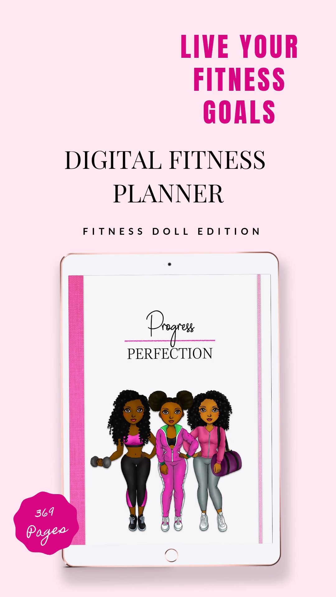 Fitness Doll Digital Workout Planner -   19 setting fitness Goals ideas