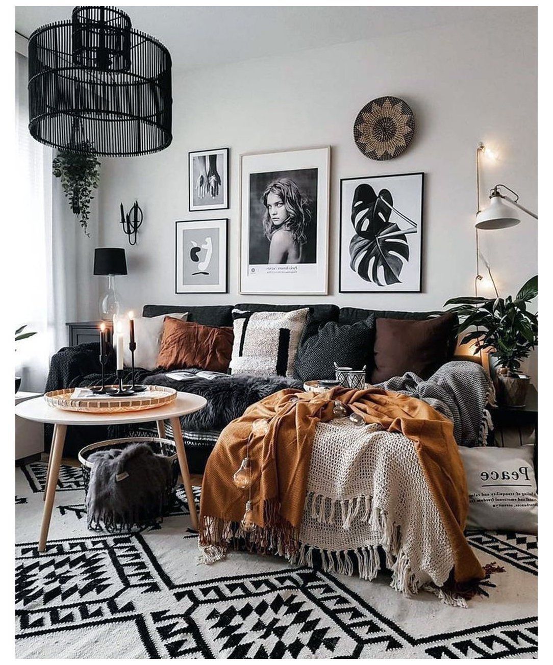 lounge room ideas scandinavian -   19 style Boho salon ideas