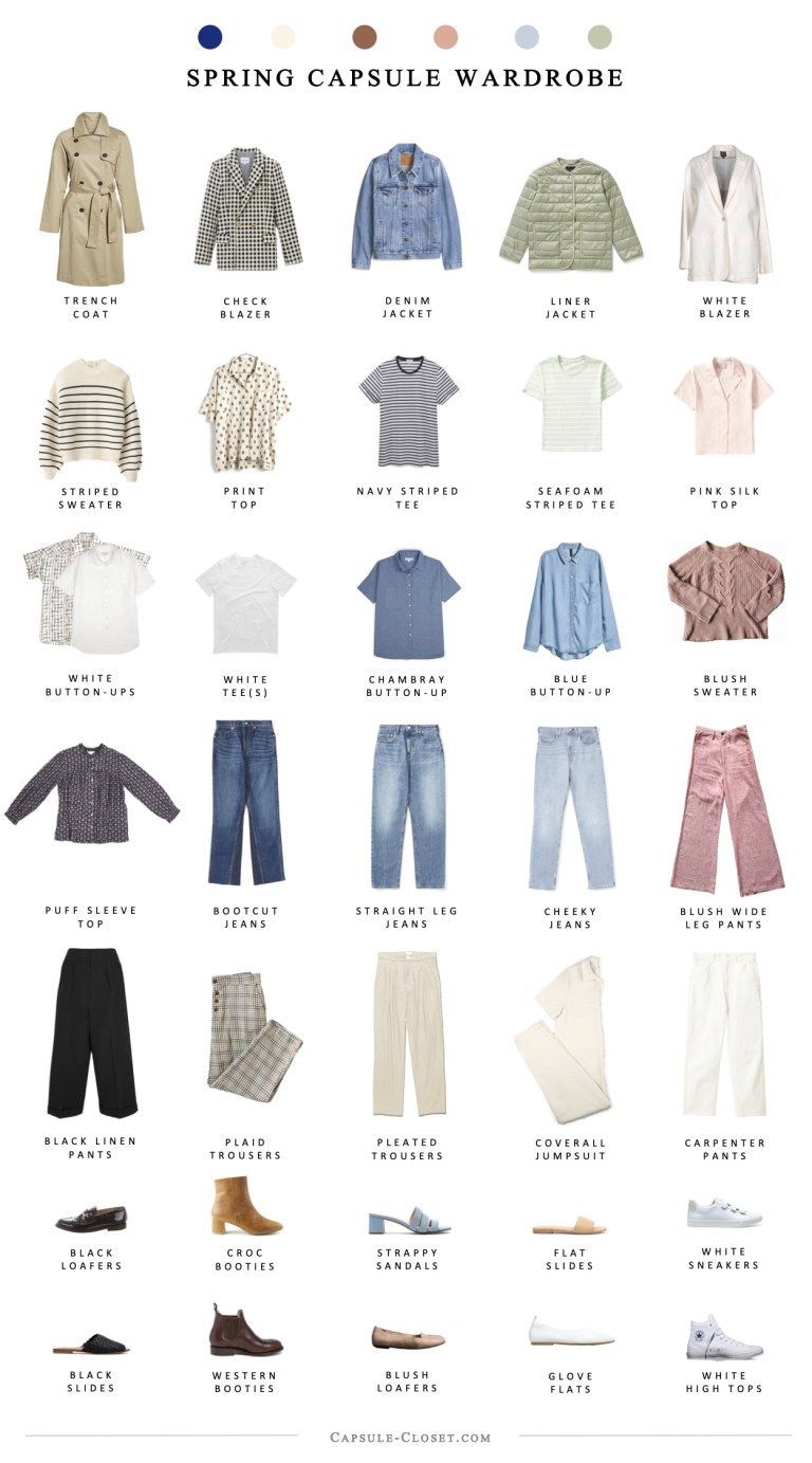 An ethical French style capsule wardrobe -   21 french style Spring ideas