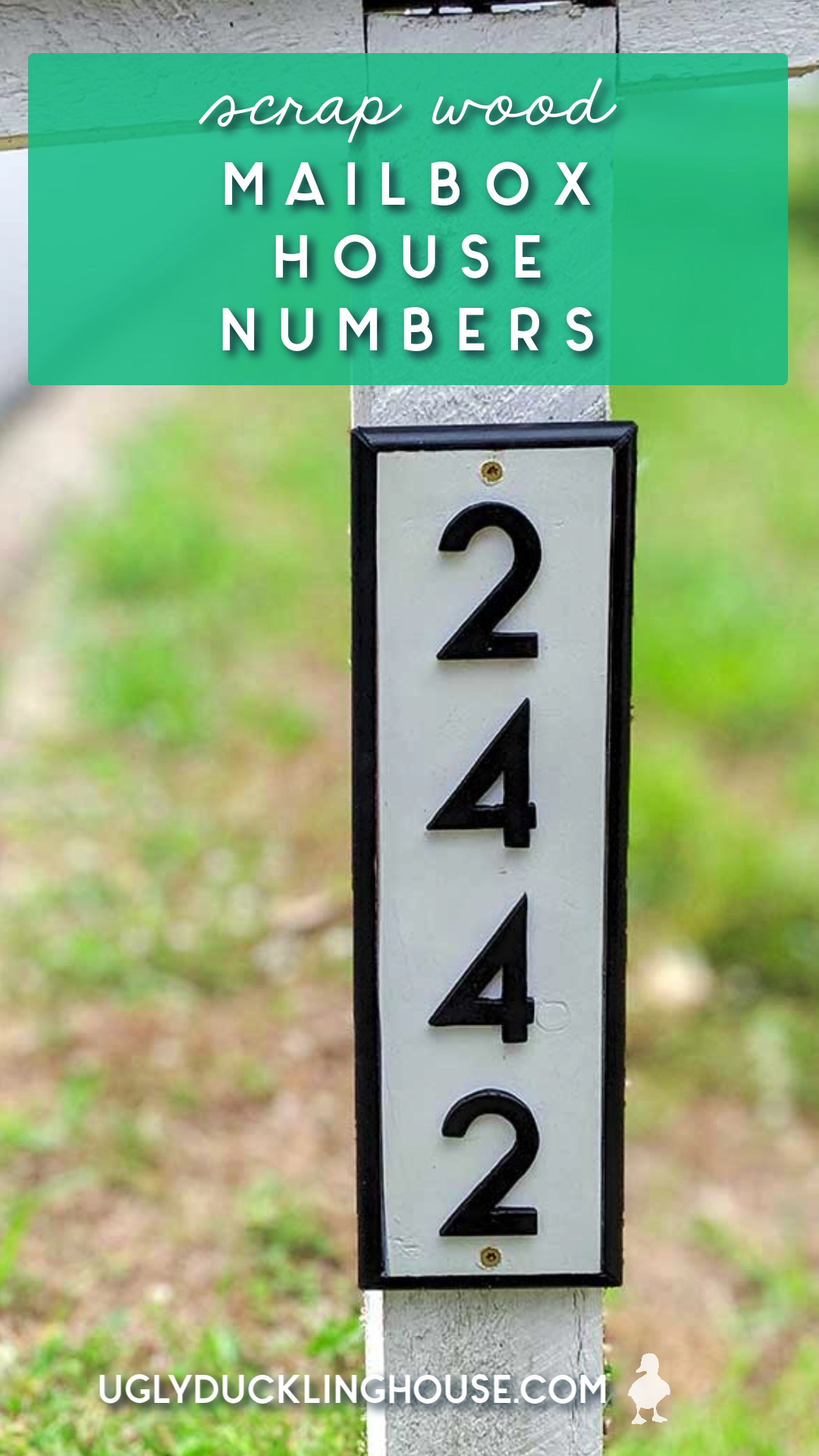 DIY House Numbers for the Mailbox! Video -   23 diy Bed Frame videos ideas