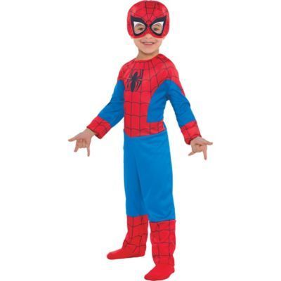 Kids Toddler Boys Classic Spider-Man Costume Size 3-4T Halloween Multi-Colored -   12 disguise a turkey project boy spiderman ideas