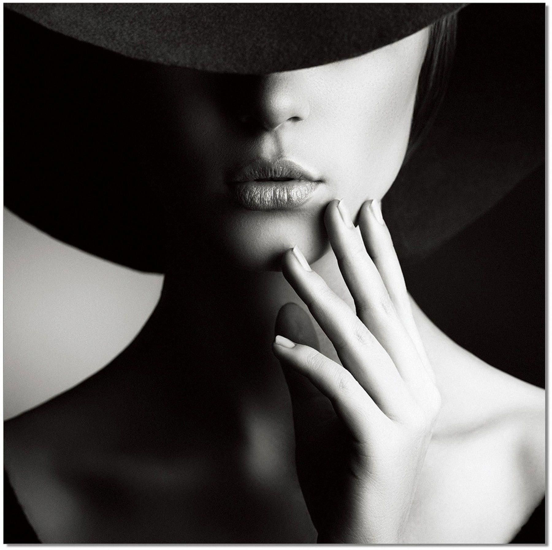 Mysterious Lady Wall-Art -   16 beauty Photography black and white ideas