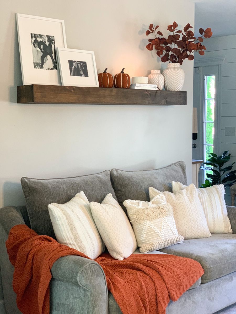 How to style a floating shelf for Fall -   16 home decoration ideas