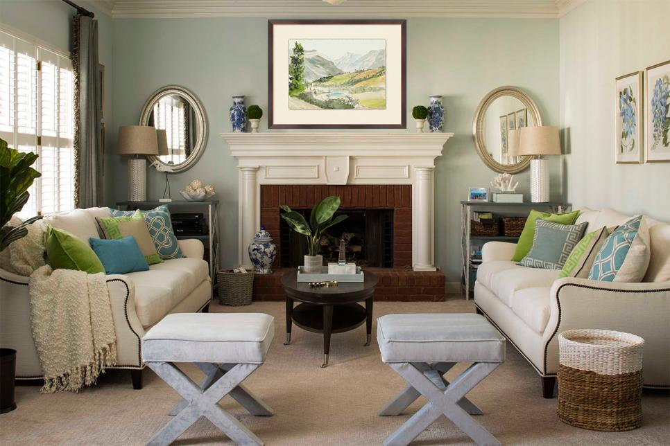 Our 100+ Fave Designer Living Rooms -   16 sage green living room color scheme ideas