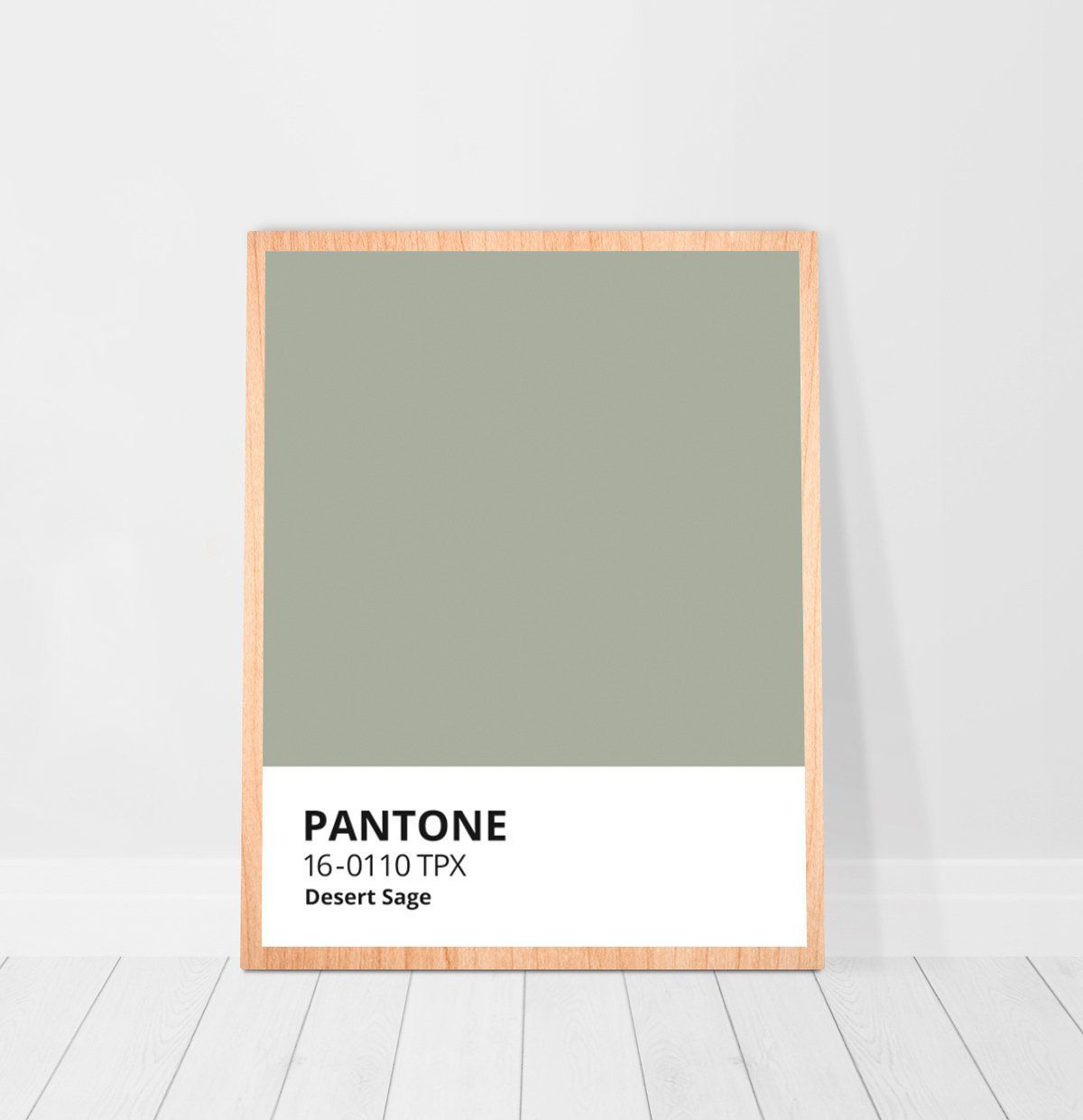 Pantone Sage Color Print Digital Download, Sage Green Poster, Sage Green Decor Printable Wall Art, Minimalistic Pale Green Pantone Printable -   16 sage green living room color scheme ideas
